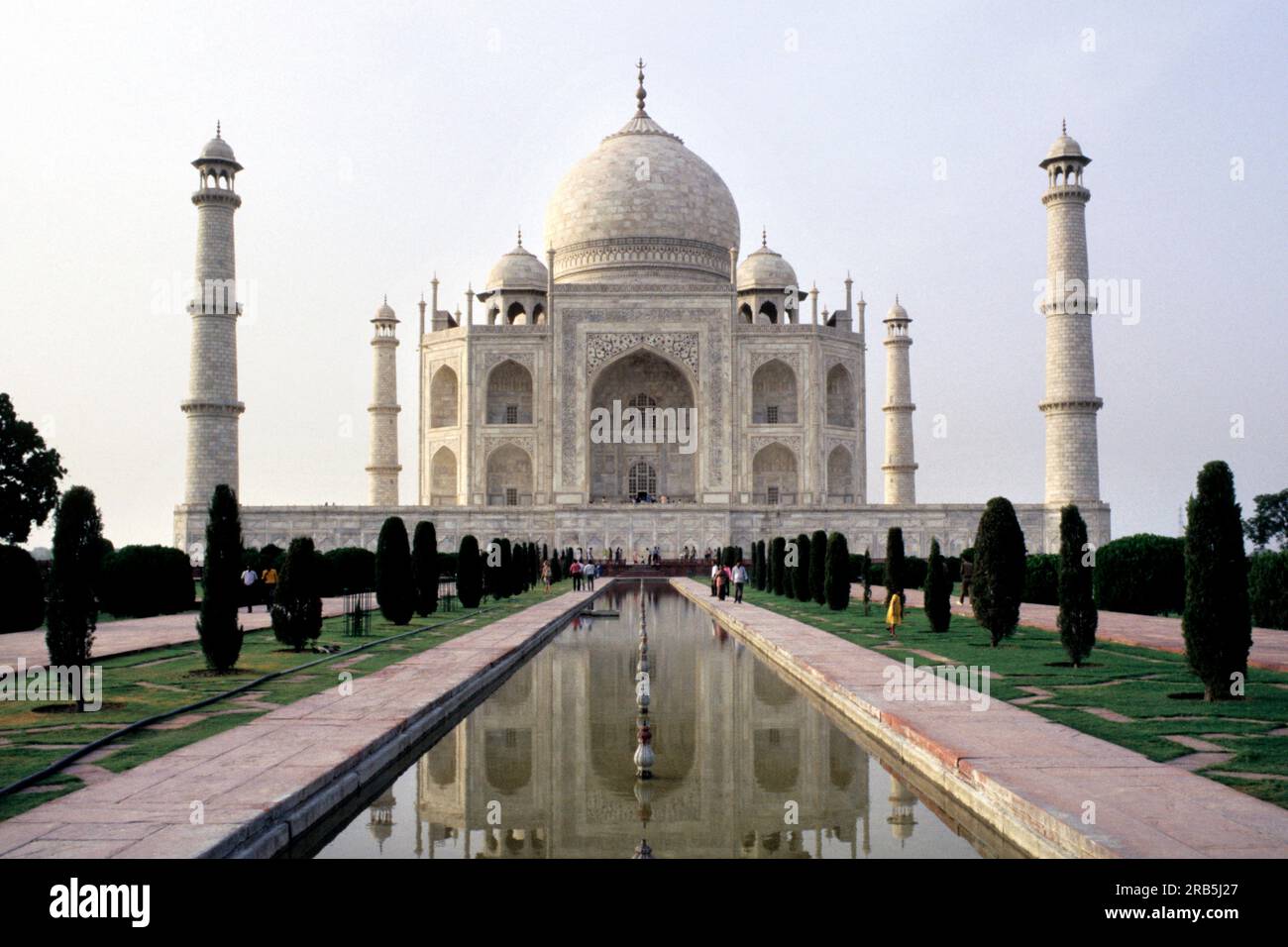 Taj Mahal. Agra. Uttar Pradesh. Indien. Asien Stockfoto