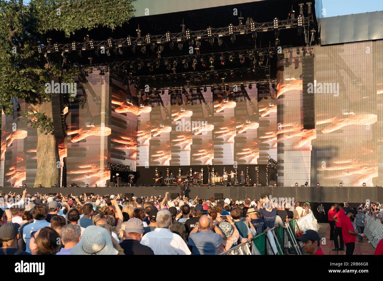 London, Großbritannien. Freitag, 7. Juli 2023. Bill Joel von American Express präsentiert BST in Hyde Park, London. Foto: Richard Gray/Alamy Live News Stockfoto