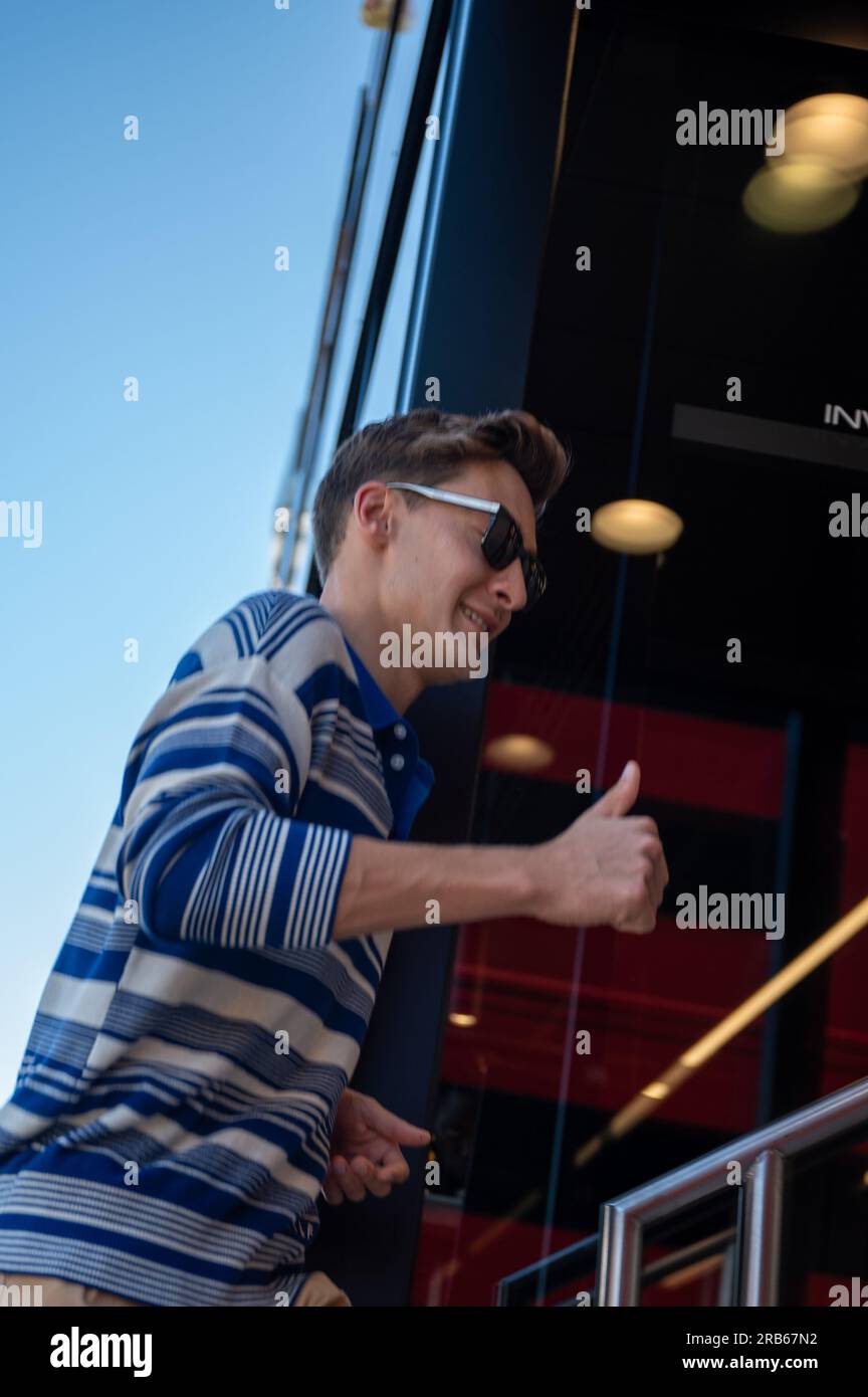 FORMEL 1 ARAMCO GRAND PRIX 2023 – George Russel (Großbritannien) – Mercedes-AMG PETRONAS F1 Team Stockfoto