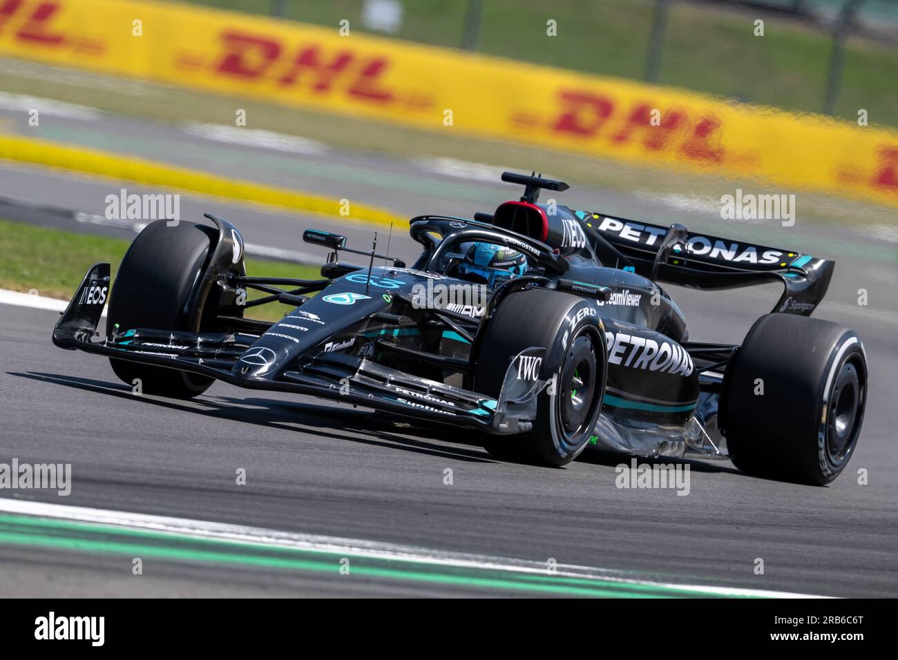 FORMEL 1 ARAMCO GRAND PRIX 2023 – George Russel (Großbritannien) – Mercedes-AMG PETRONAS F1 Team Stockfoto