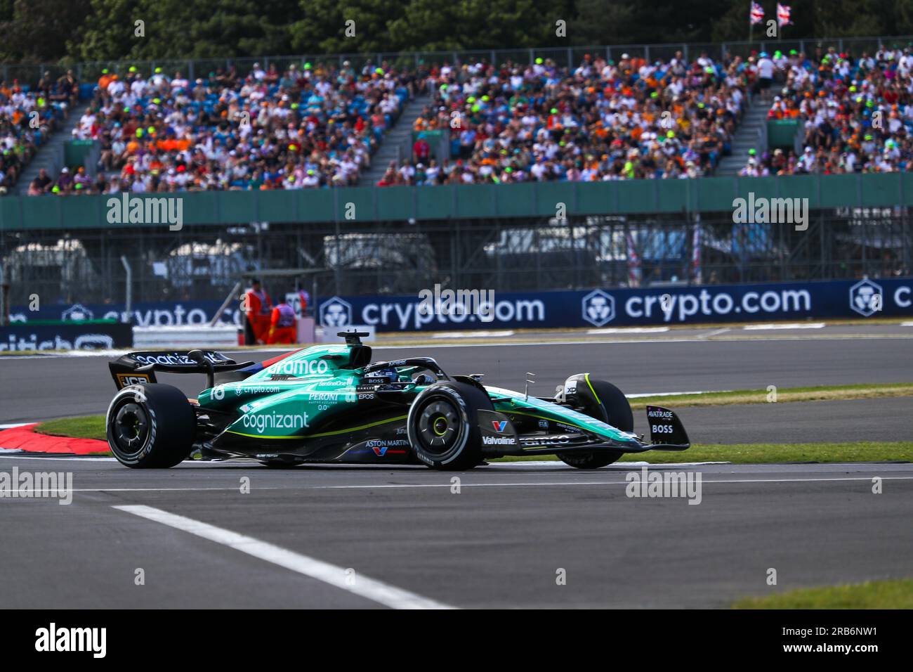 Während DER FORMEL 1 ARAMCO GRAND PRIX 2023 - jUL7-9 Silverstone, Großbritannien Stockfoto