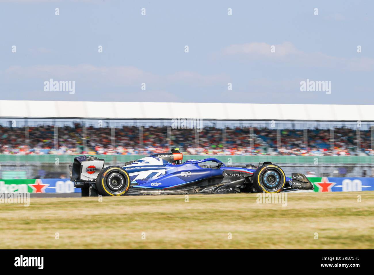 Silverstone Circuit, Silverstone, England, 07. Juli 2023, Während DER FORMEL 1 ARAMCO GRAND PRIX 2023 - jUL7-9 Silverstone, Großbritannien währenddessen Stockfoto