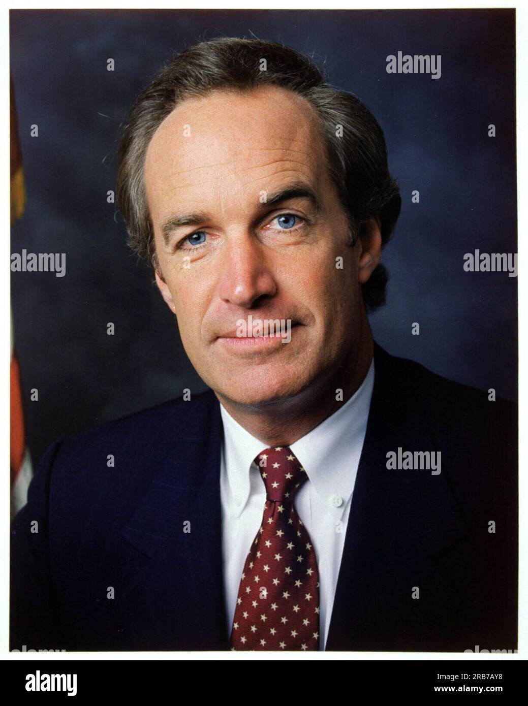 Offizielles Porträt des Innenministers nominiert Dirk Kempthorne zum Gouverneur von Idaho Stockfoto