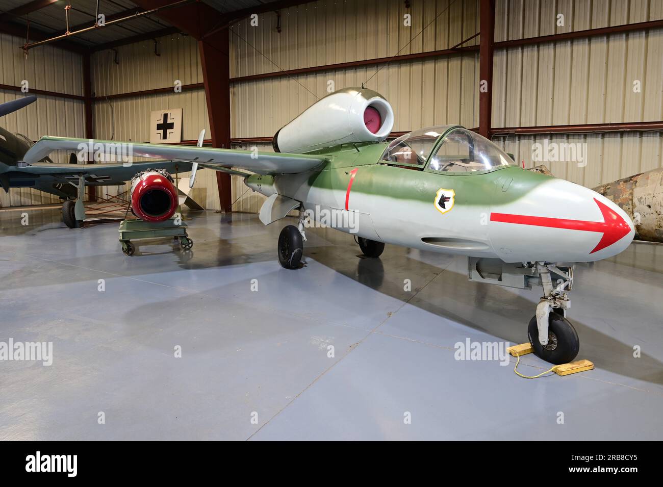 Heinkel He 162 Stockfoto