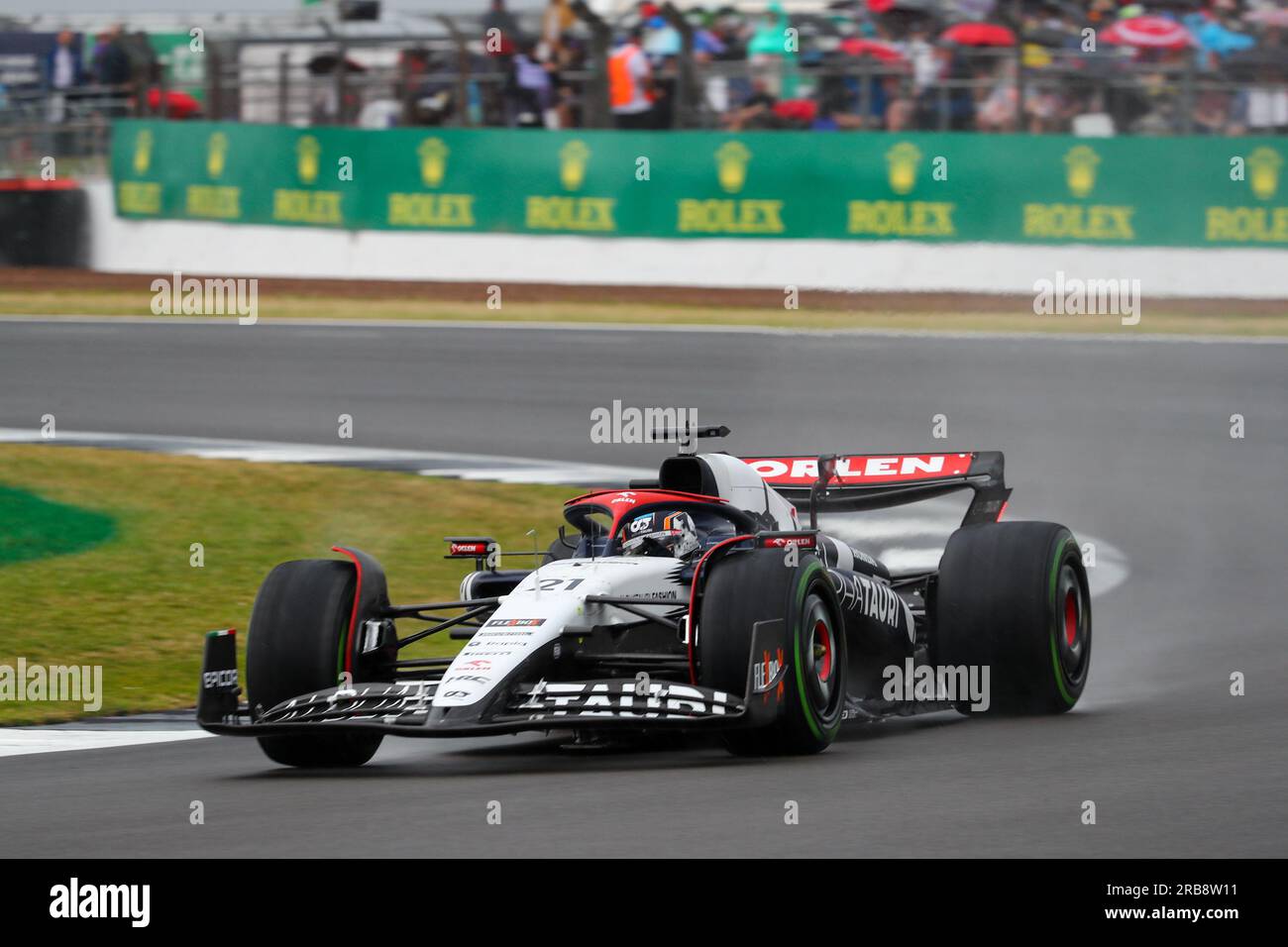 Nick DeVries (NED) Scuderia AlphaTauri während FORMEL 1 ARAMCO BRITISH GRAND PRIX 2023 - jUL7-9 Silverstone, Großbritannien Stockfoto
