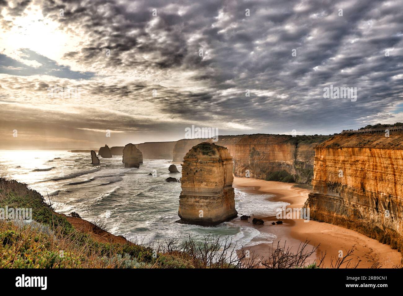 Fantastische Reise durch fantastische Orte des Landes Down Under (Australien) Stockfoto