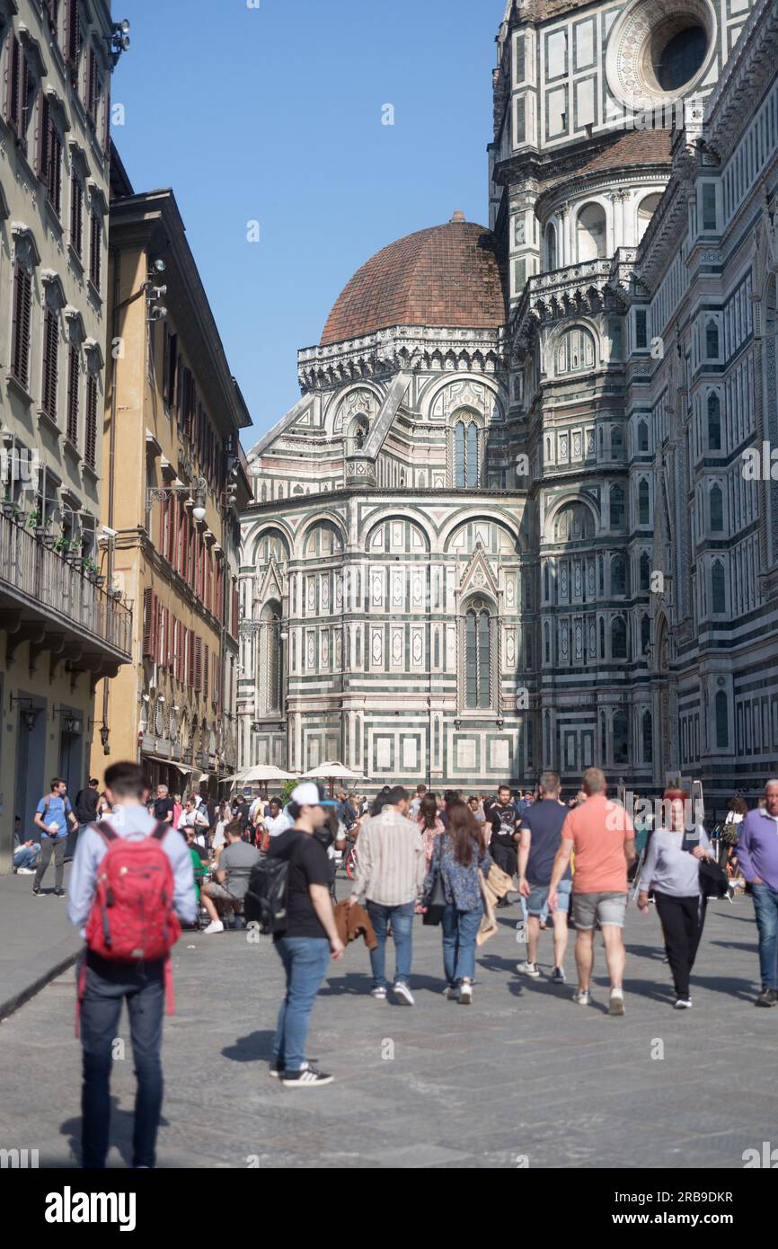 Der Dom von Florenz, Italien Stockfoto