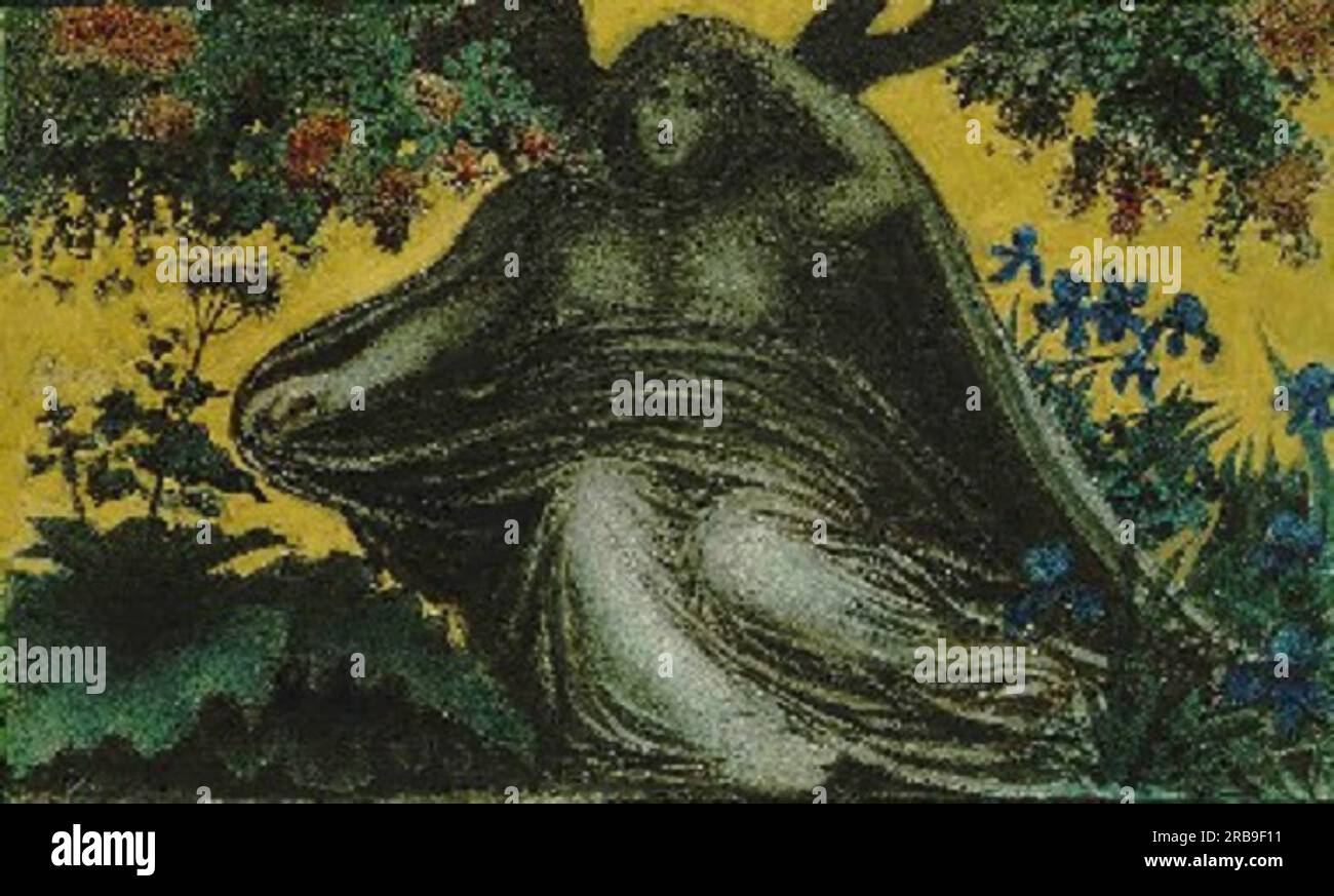 Erwachen von Xavier Mellery Stockfoto