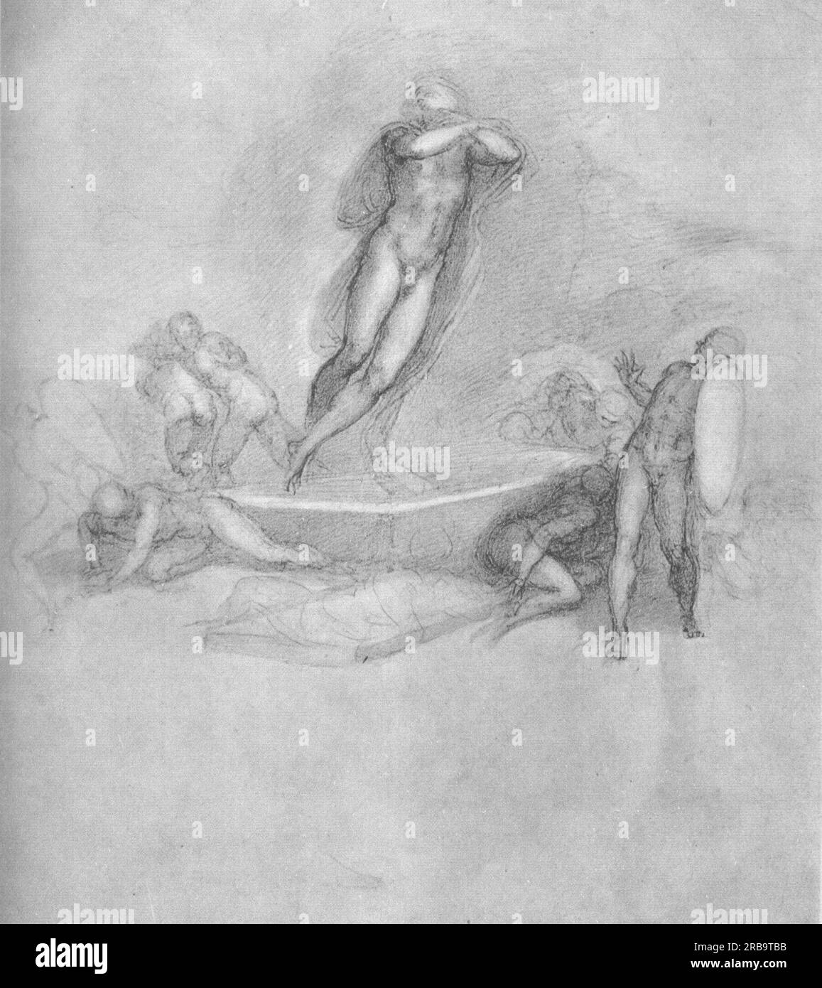 Die Auferstehung Christi c.1533; Rom, Italien von Michelangelo Stockfoto