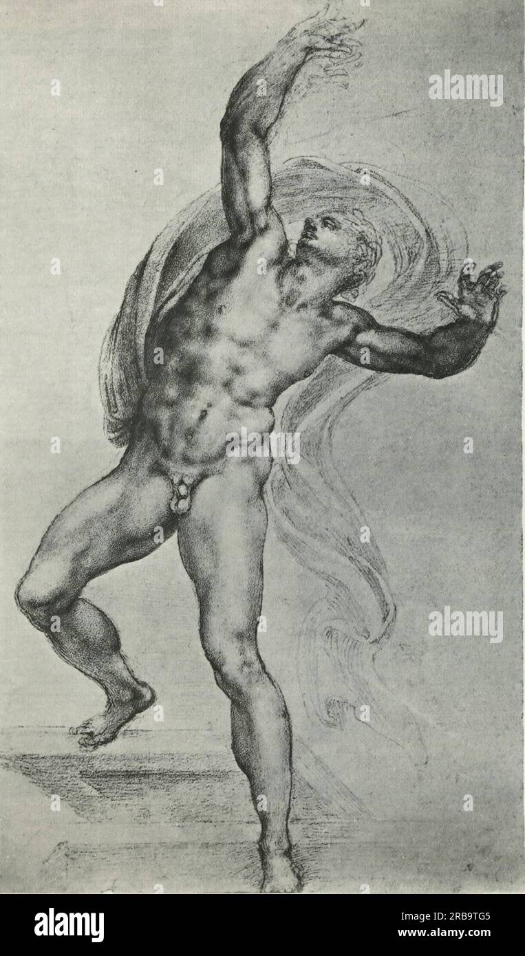 The Risen Christ c.1533; Italien von Michelangelo Stockfoto