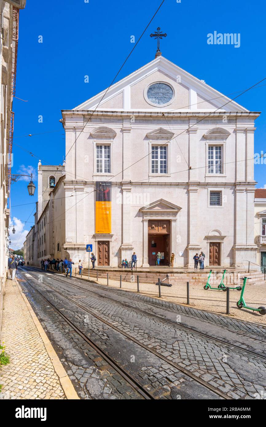 Kirche São Roque, Lissabon, Portugal Stockfoto