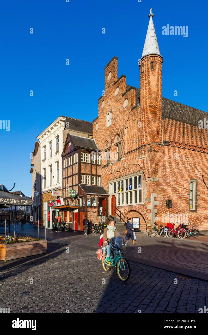 Den Bosch, Nordbrabant, Niederlande, Marktplatz, Stockfoto