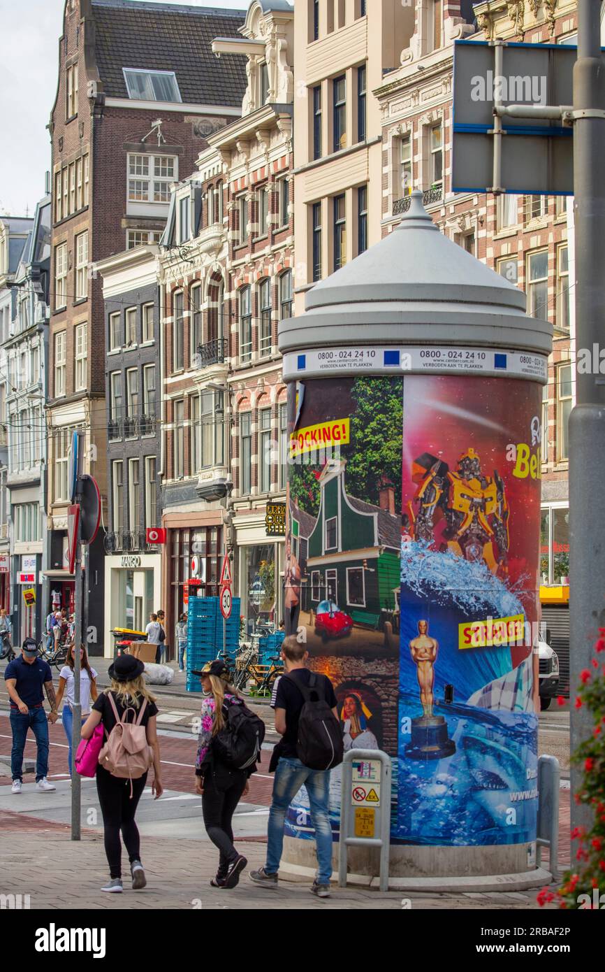 Amsterdam, Holand, ROKIN Stockfoto