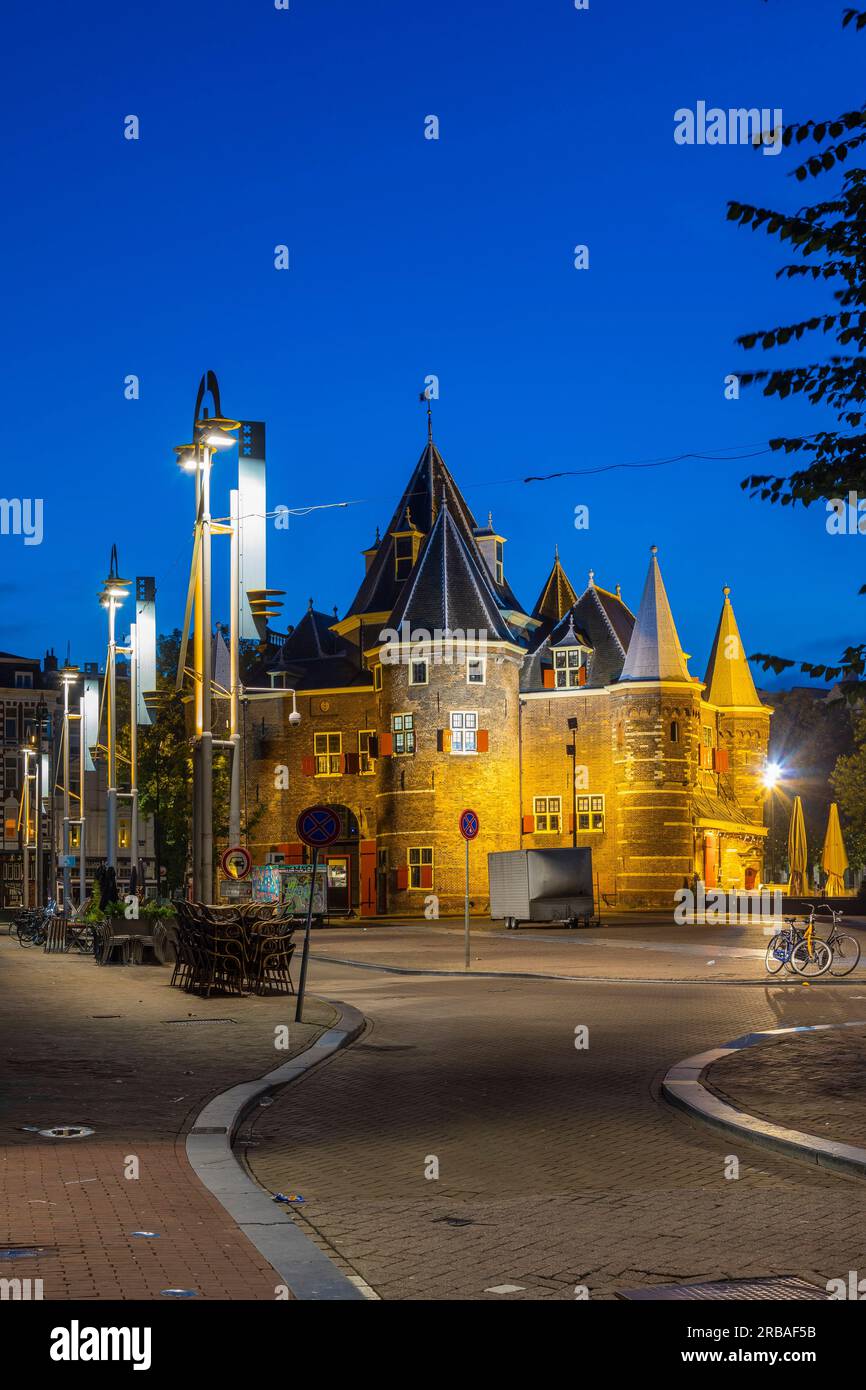 Amsterdam, Holand, NIEUW MARKT PLATZ Stockfoto