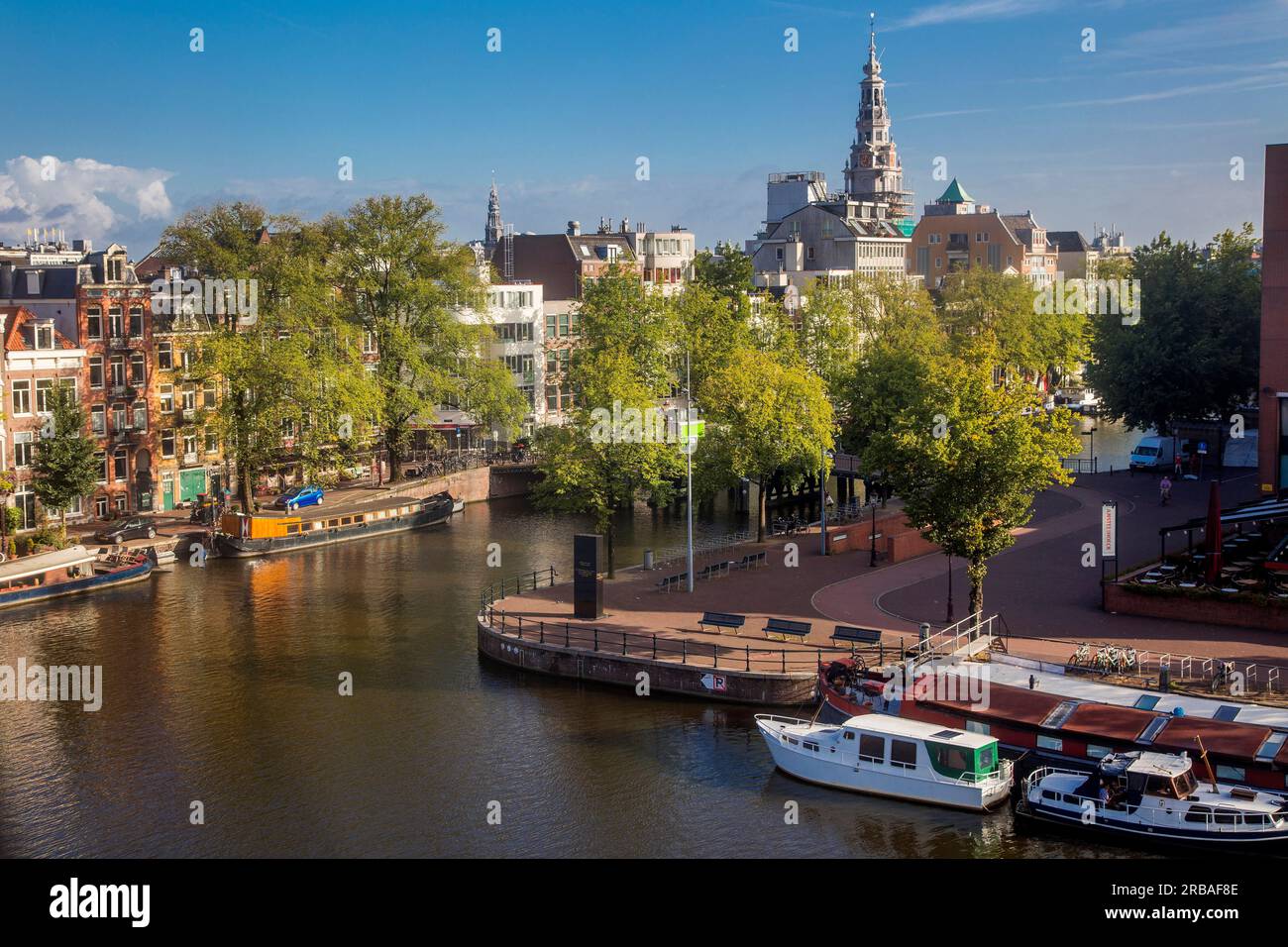 Amsterdam, Holand, BINNENAMSTEL Stockfoto