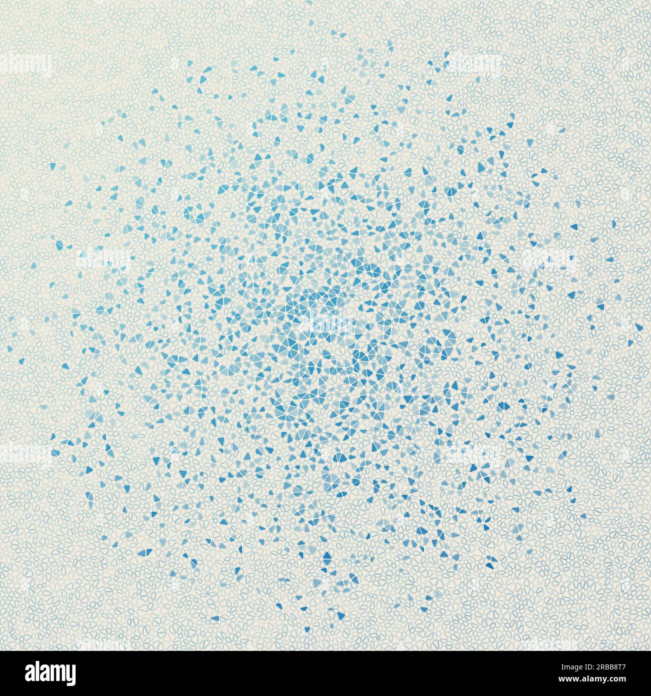 Abstrakter geometrischer Hintergrund. Erstaunlich gestreute niedrige Polydreiecke mit farbigem Farbverlauf. Trendige Vektordarstellung. Stock Vektor