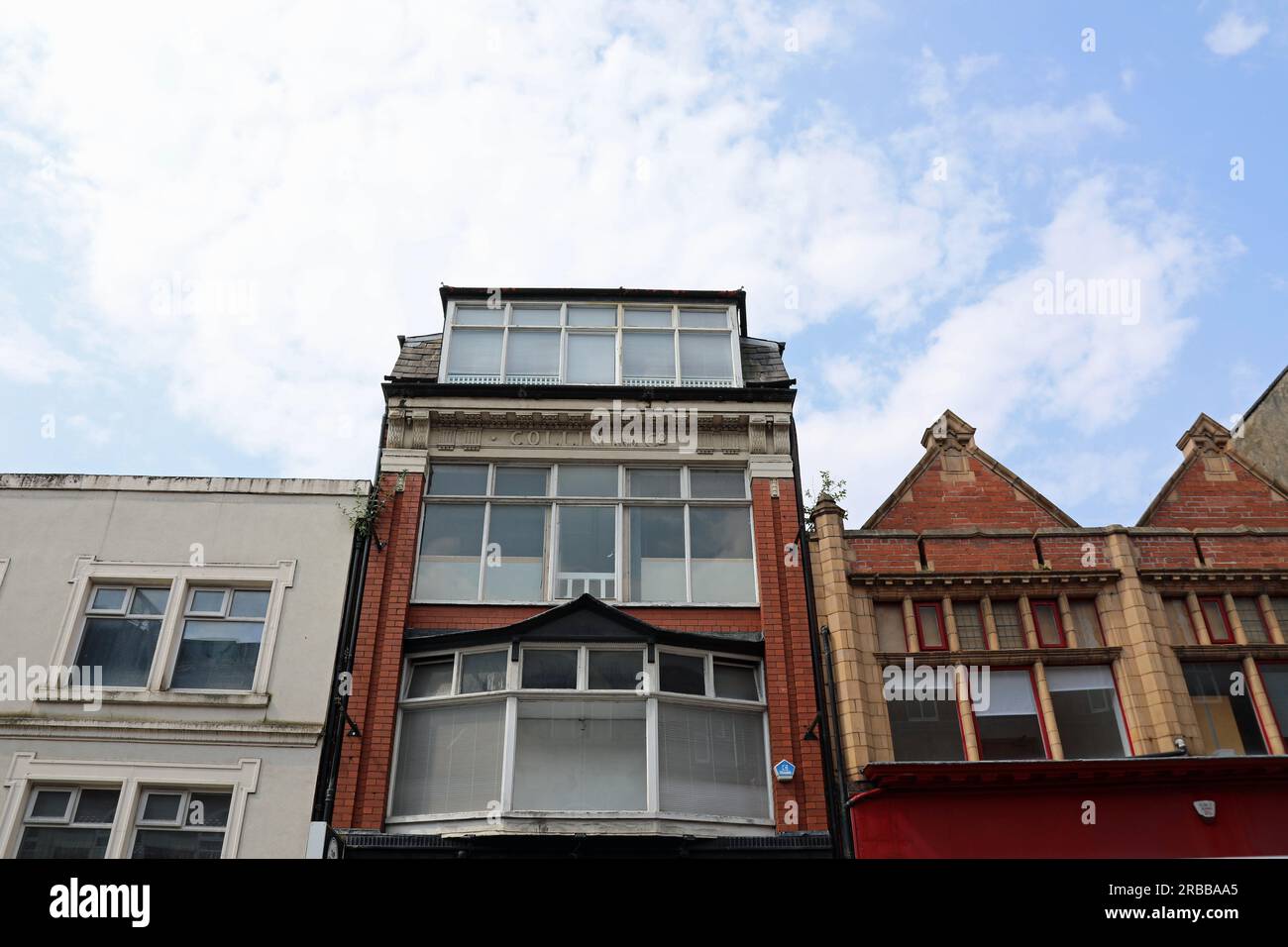 Collin & Co-Gebäude im Stadtzentrum von Wigan Stockfoto