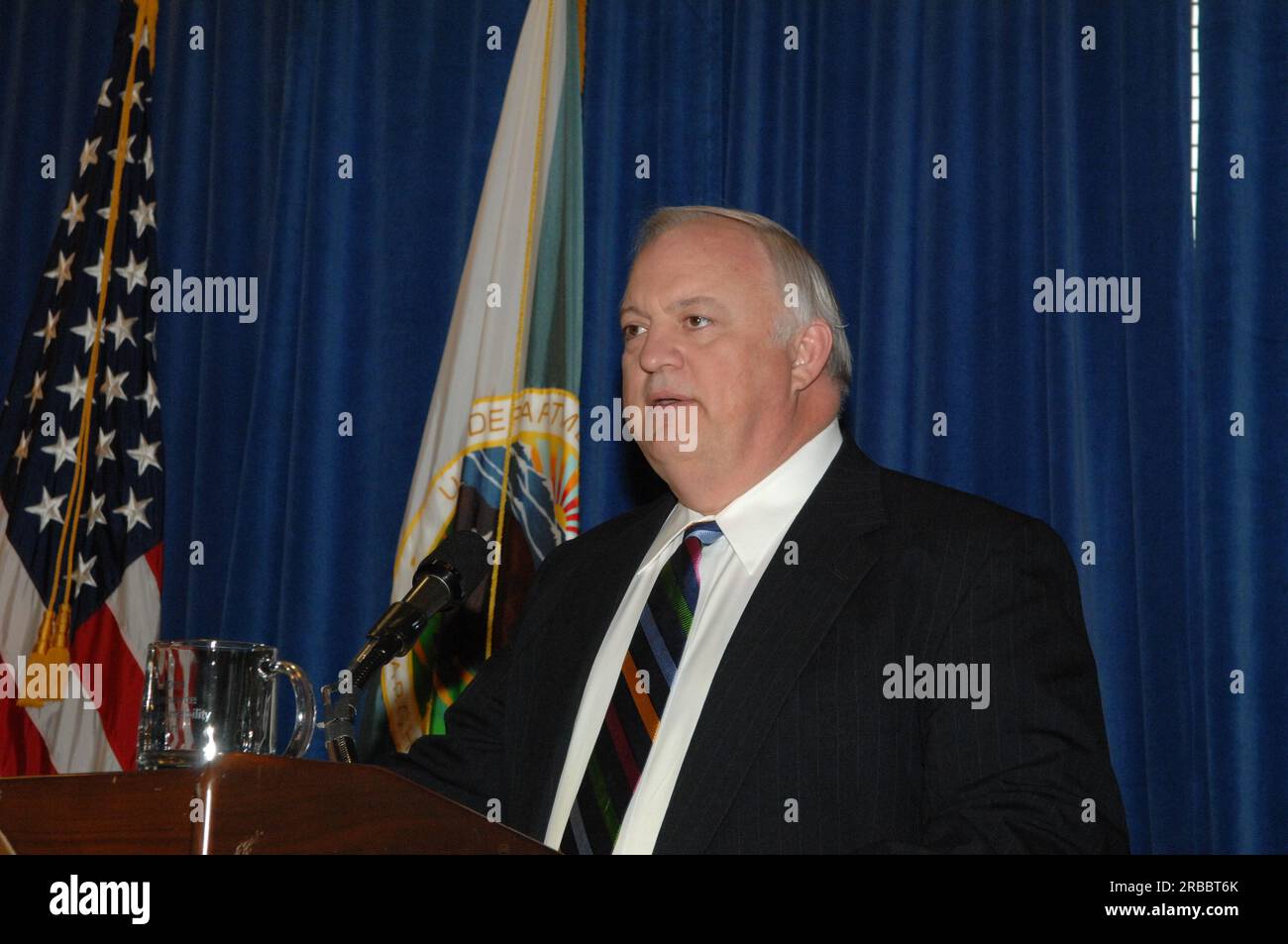 Veranstaltung im "Main Interior" zur Würdigung der Beiträge zum "Performance and Accountability Report 2008" des Innenministeriums mit Ausführungen von Stellvertretender Sekretär P. Lynn Scarlett, stellvertretender Sekretär James Cason, Direktor des Haushaltsbüros Pamela Haze, Stellvertretender Kontrolleur Danny Werfel, Direktor des Finanzmanagements Daniel Fletcher, Und Leiter des Planungs- und Leistungsmanagements Richard Beck Stockfoto
