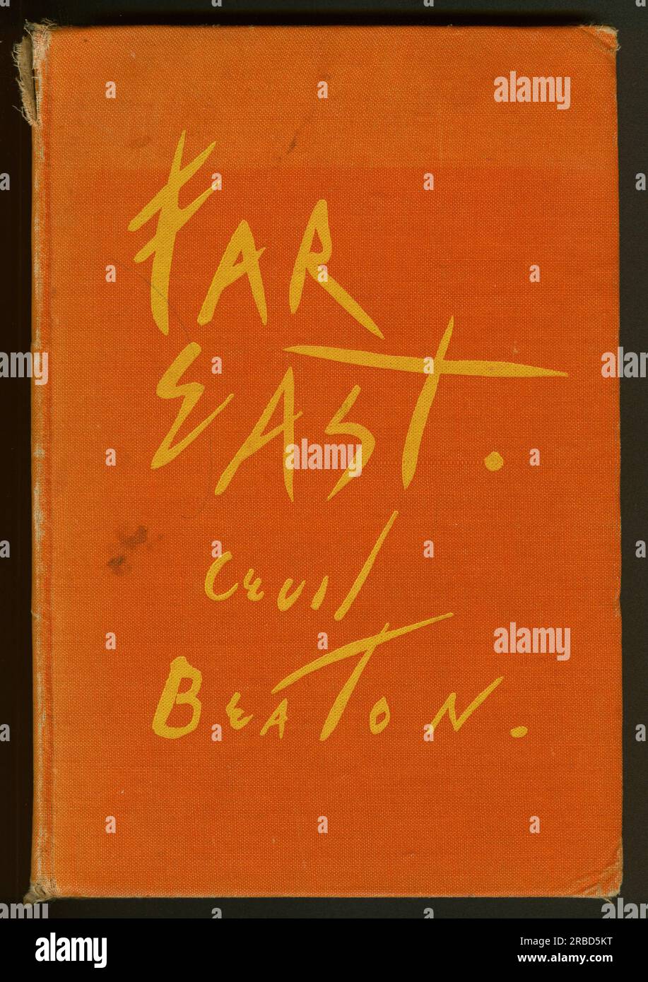 Far East von Cecil Beaton, Fotoalbum-Cover Stockfoto