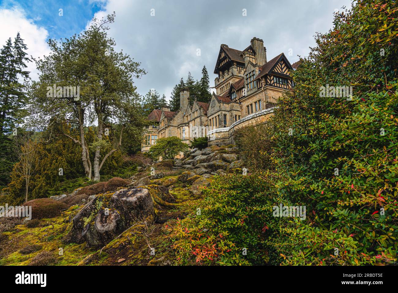 Cragside, Northumberland, Großbritannien Stockfoto