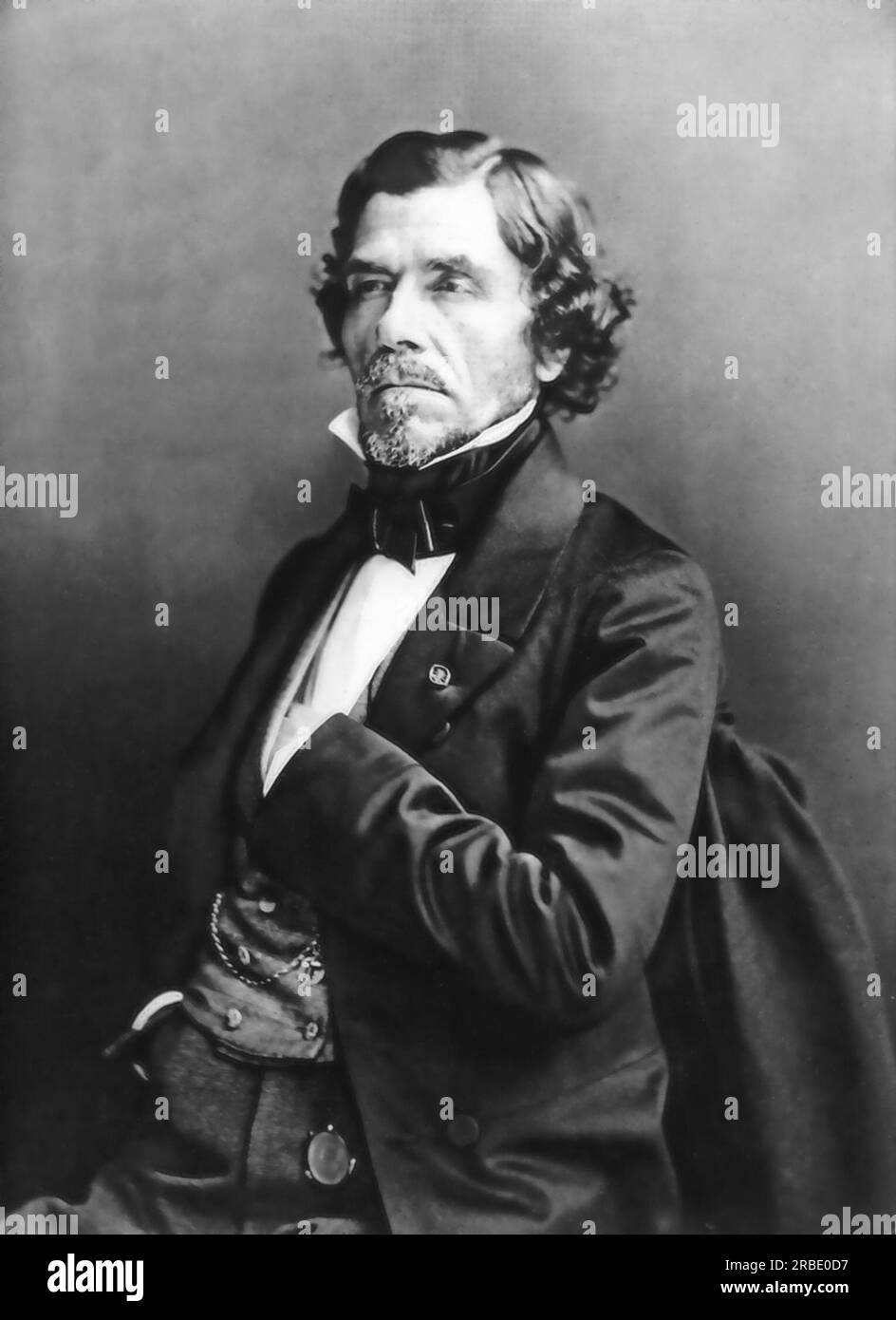 Eugène Delacroix 1858 von Felix Nadar Stockfoto