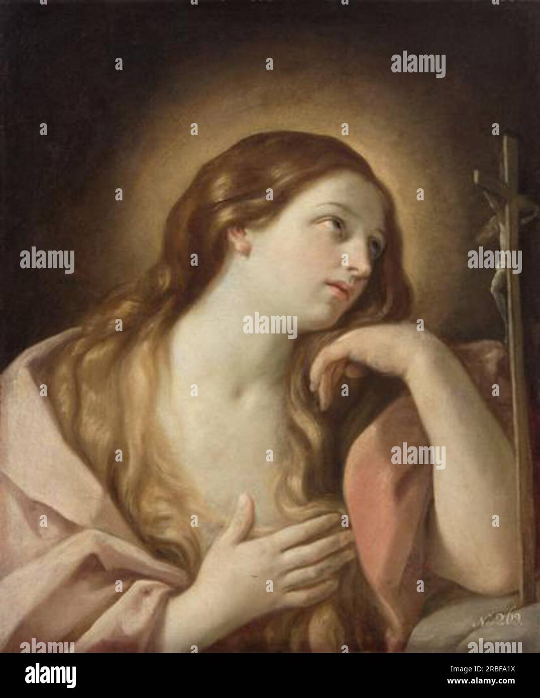 Buße Mary Magdalena 1640 von Guido Reni Stockfoto