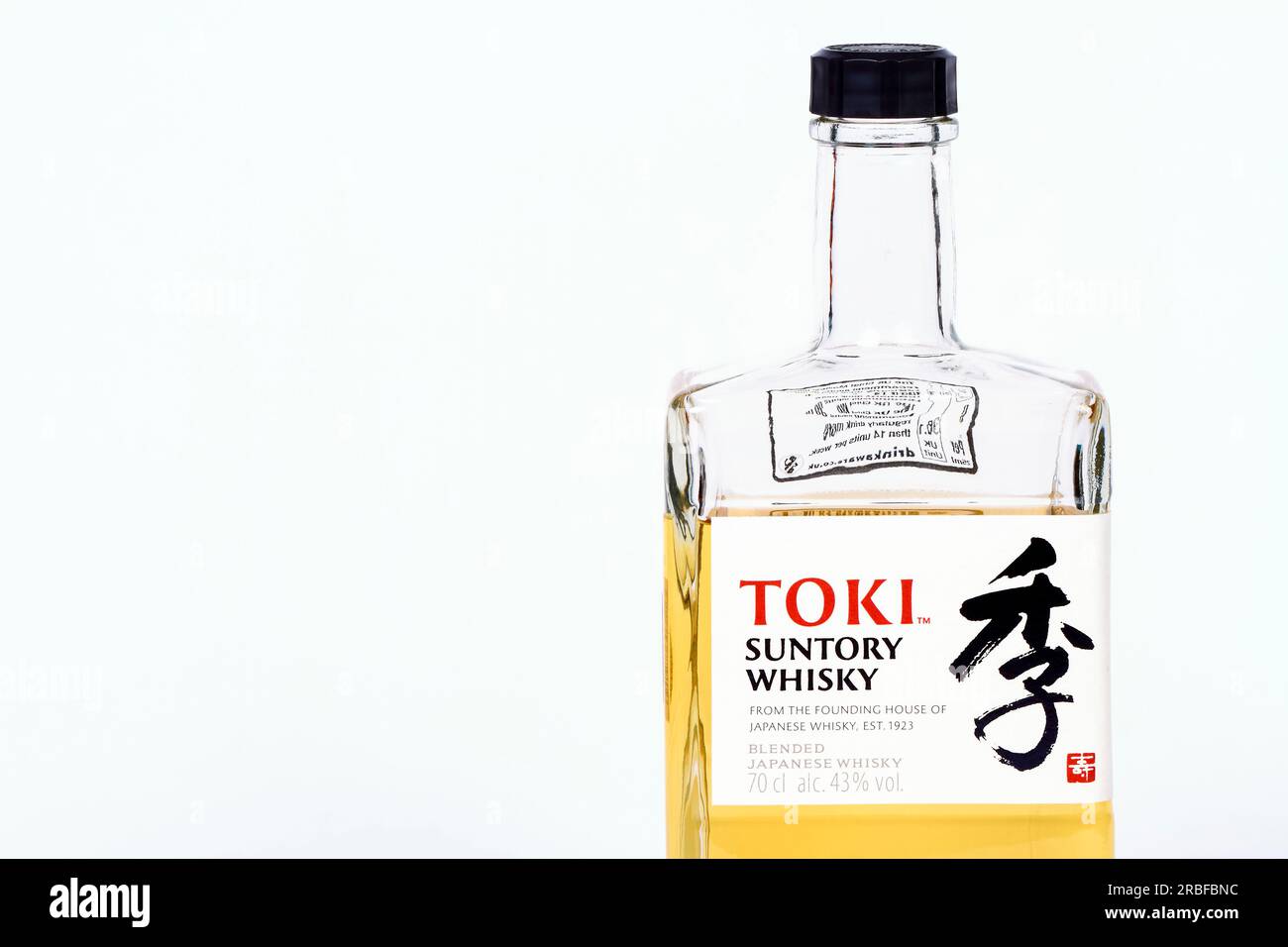 TOKI Suntory japanischer Whisky Stockfoto