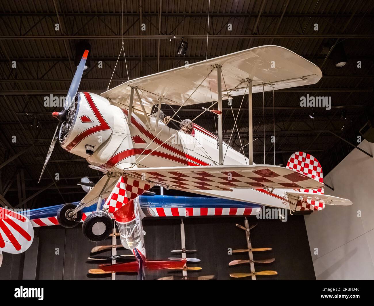 Im EAA Aviation Museum oder Experimental Aircraft Association Museum in Oshkosh Wisconsin, USA Stockfoto