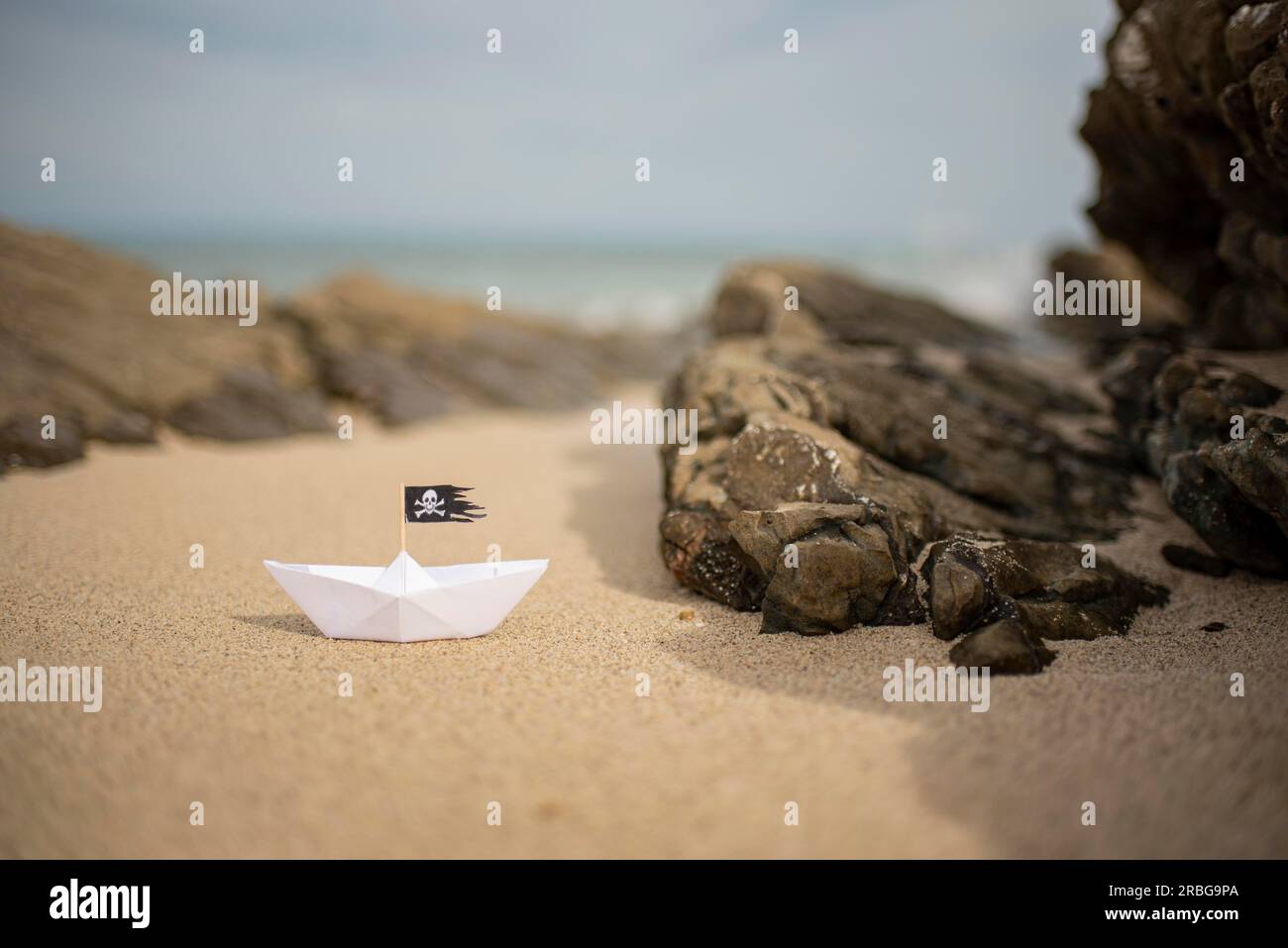 Abenteuerurlaub Stockfoto