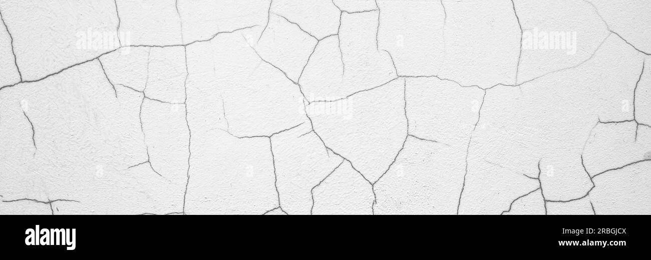 Abstrakter Schwarzweißhintergrund. Foto einer bemalten Betonwand. Stockfoto