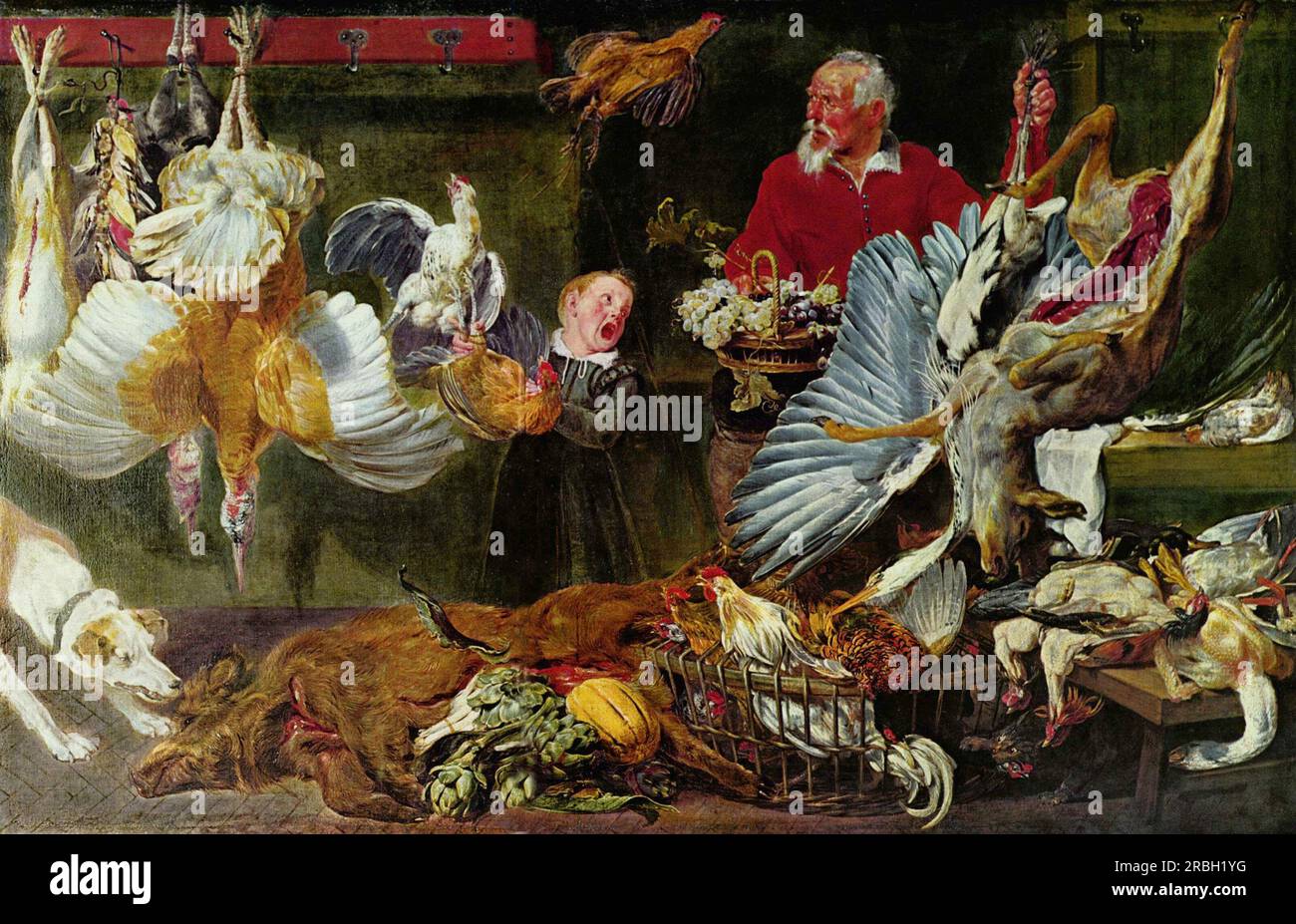 Wild Dealers von Frans Snyders Stockfoto