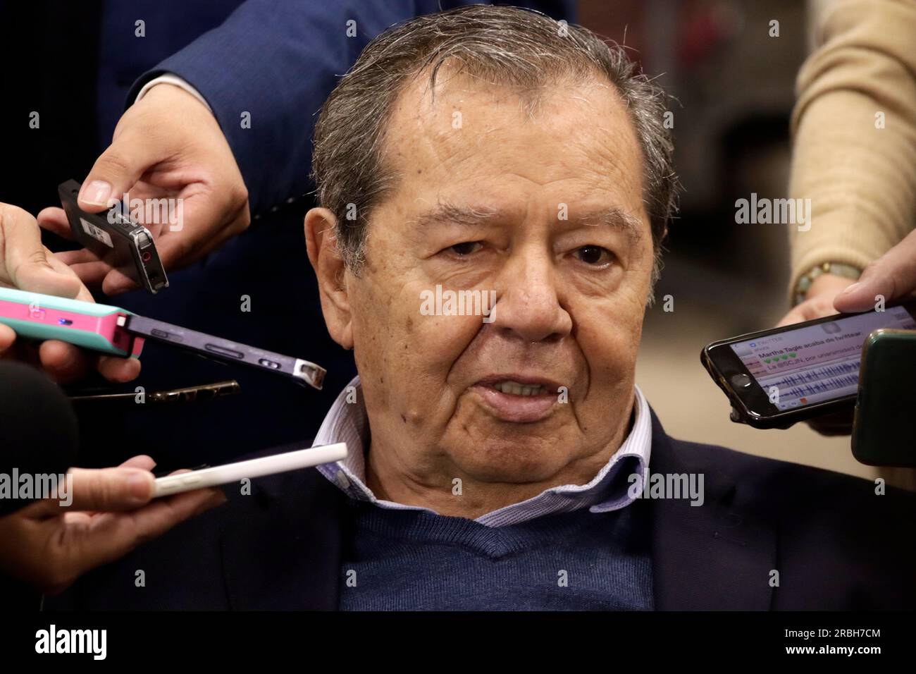 Nicht exklusiv: 9. Juli 2023, Mexiko-Stadt, Mexiko: Politiker, Diplomat ...