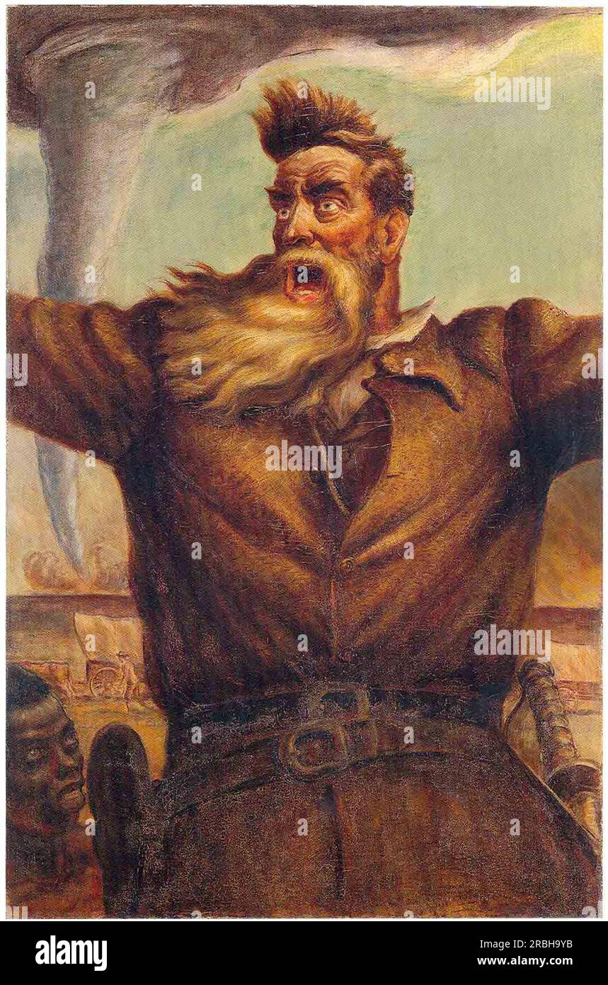 John Brown 1939 von John Steuart Curry Stockfoto