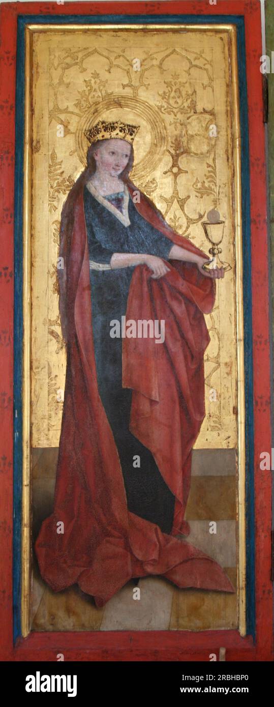 Barbara von Nicomedia von Bernhard Strigel Stockfoto