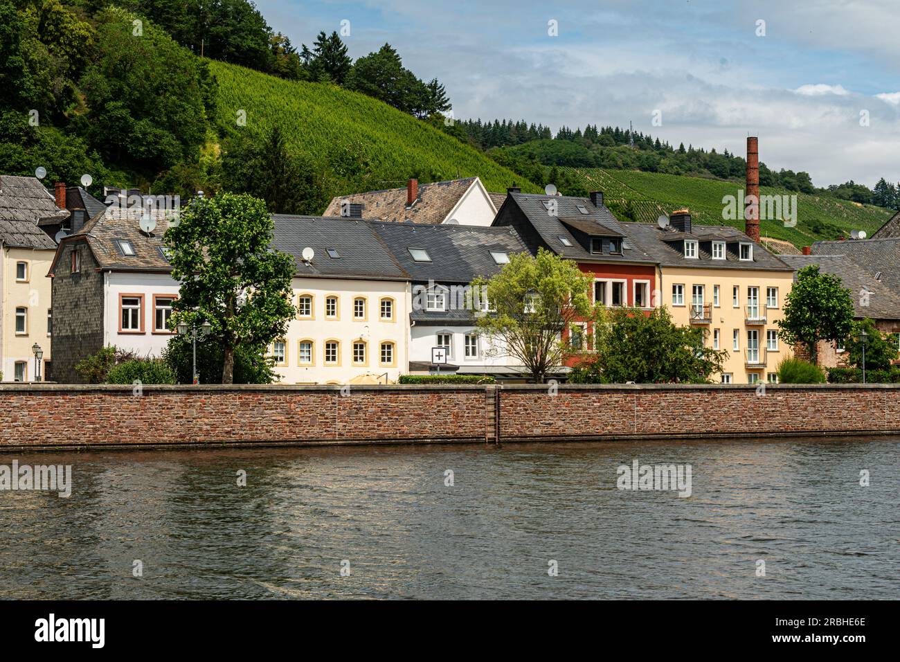 Saarburg eine Kleinstadt in Deutschland Stockfoto