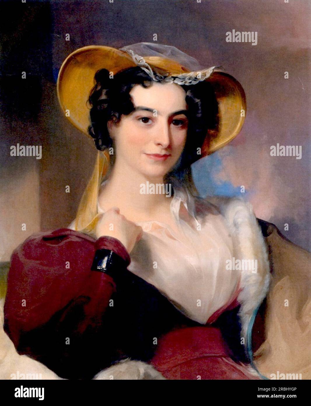 Rebecca Gratz 1831 von Thomas Sully Stockfoto