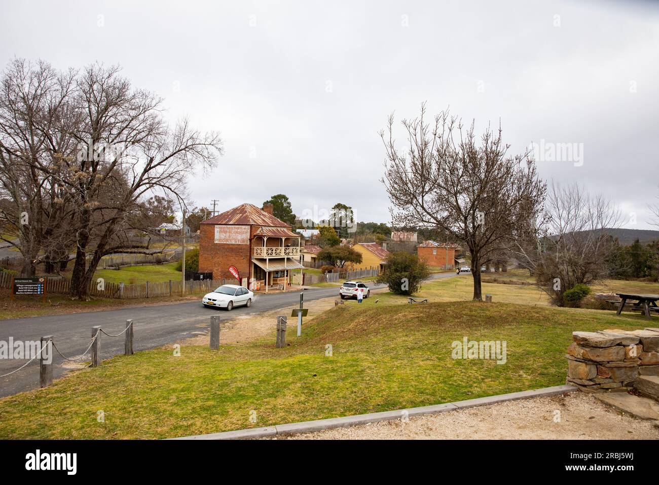 Winter 2023, Hill End ehemalige Goldgräberstadt in der Region New South Wales, Australien Stockfoto