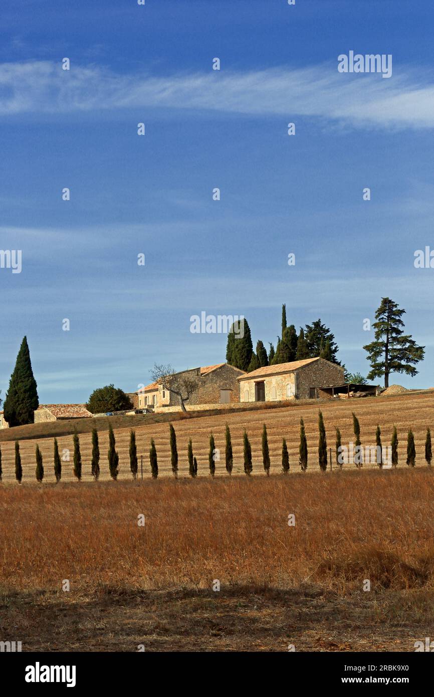 , Alpes-de-Haute-Provence, Provence-Alpes-Côte d'Azur, Frankreich Stockfoto