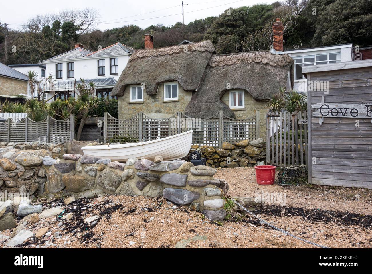 Steephill Cove, Ventnor, Isle Of Wight, Großbritannien Stockfoto