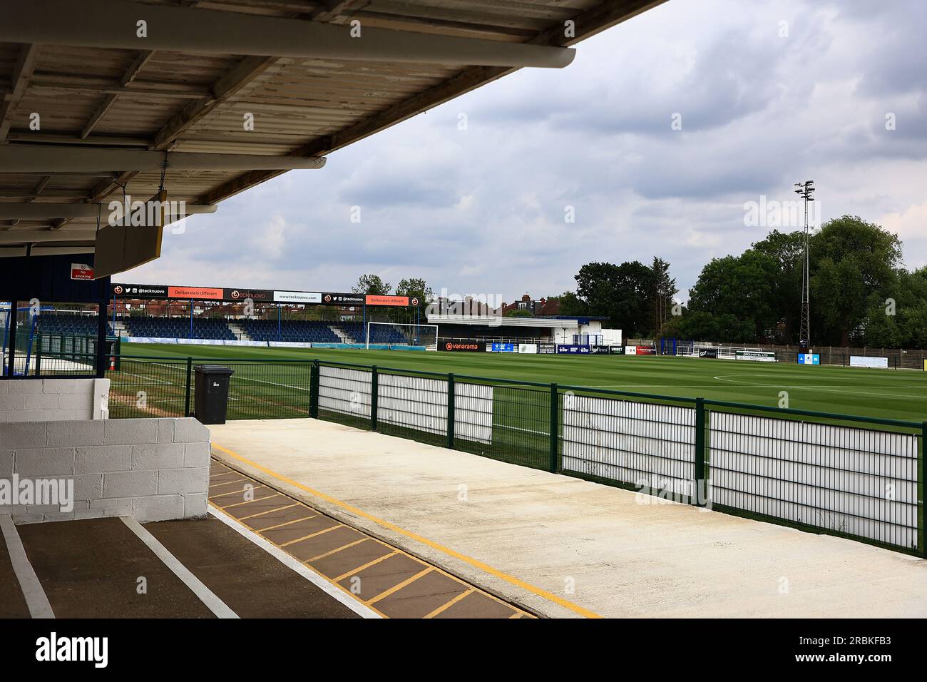 Wealdstone Football Club-Gelände Stockfoto