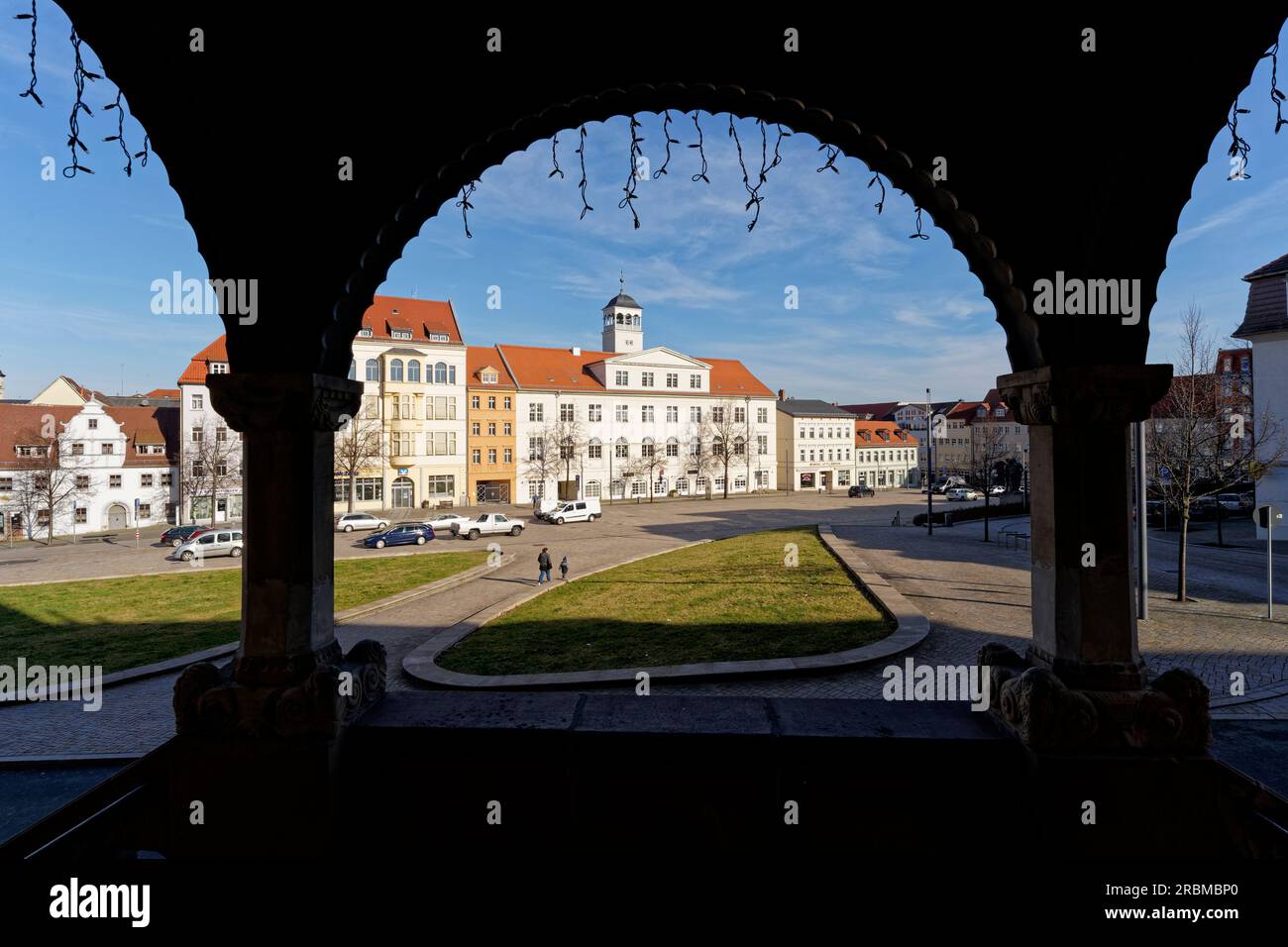 Gewandhaus Zeitz, Burgenland, Sachsen-Anhalt, Deutschland Stockfoto