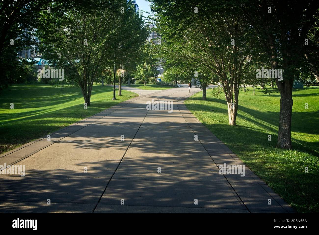 Prince's Island Park Calgary Alberta Stockfoto