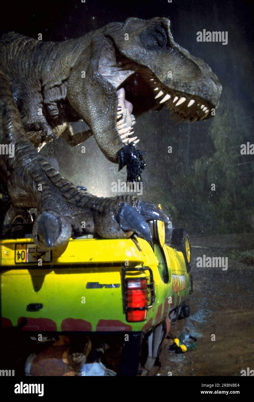Jurassic Park Dinosaurier Stockfoto