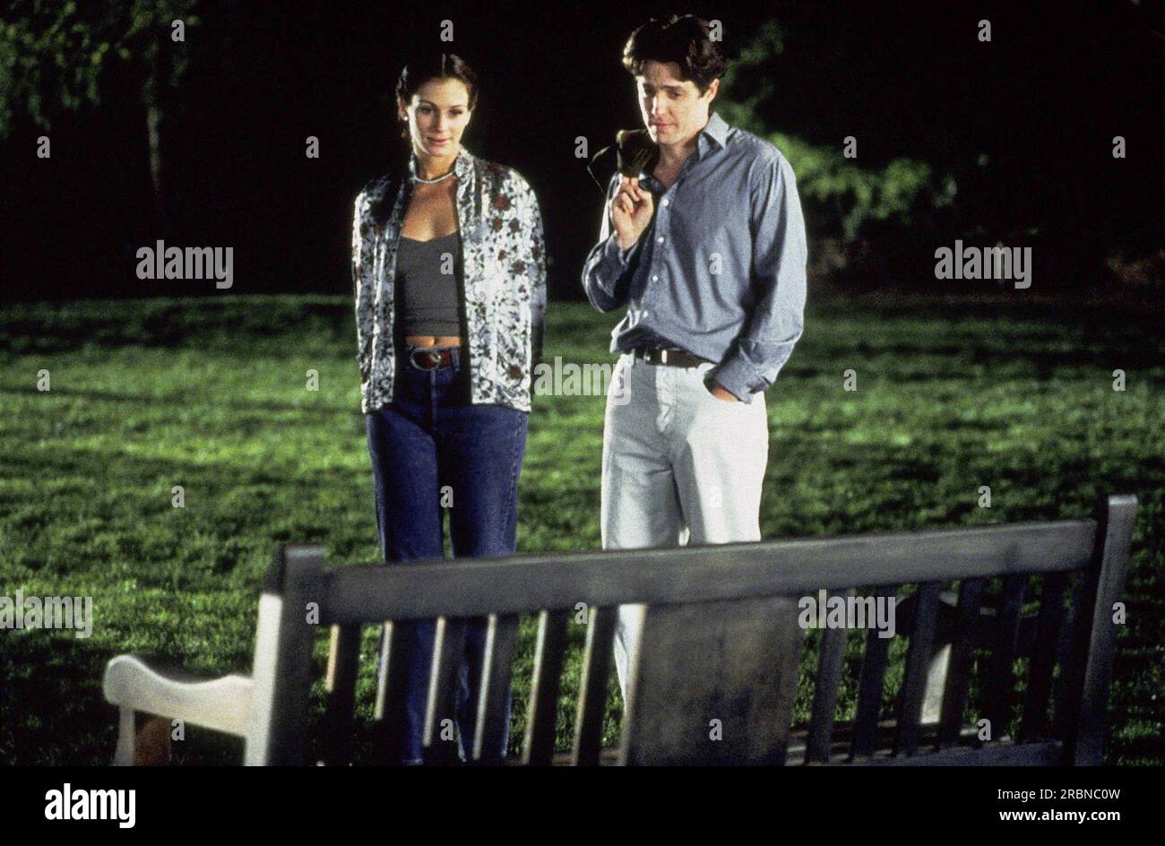 Notting Hill 1999. Julia Roberts & Hugh Grant Stockfoto