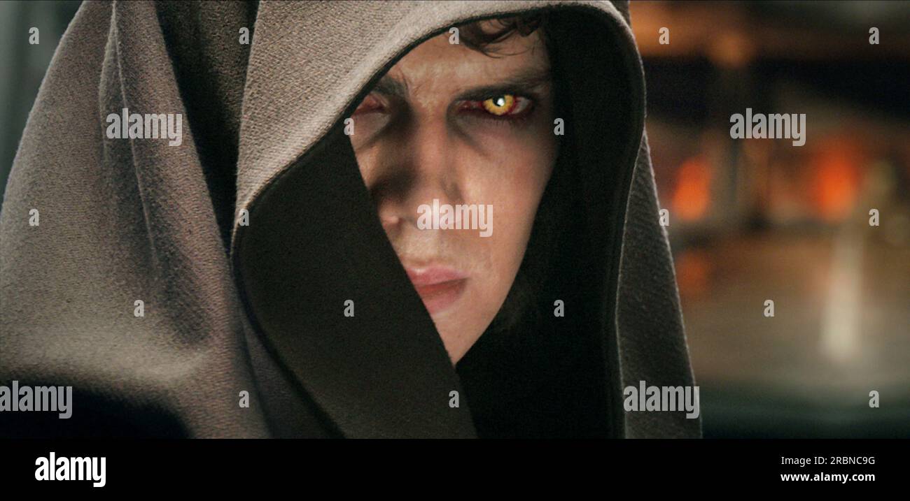 Star Wars, Episode III, Revenge der Sith Hayden Christensen Stockfoto