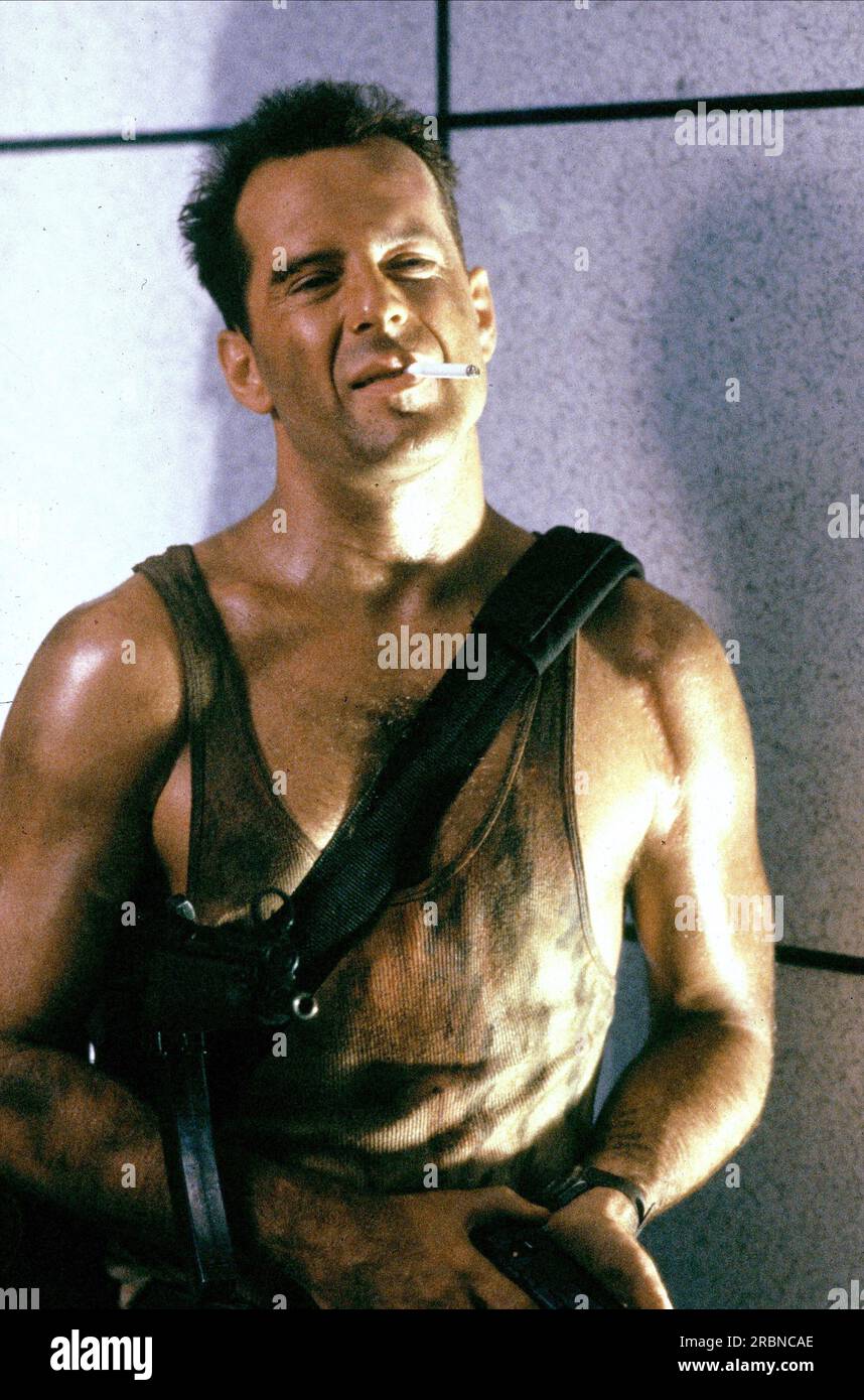 Die Hard Bruce Willis Stockfoto