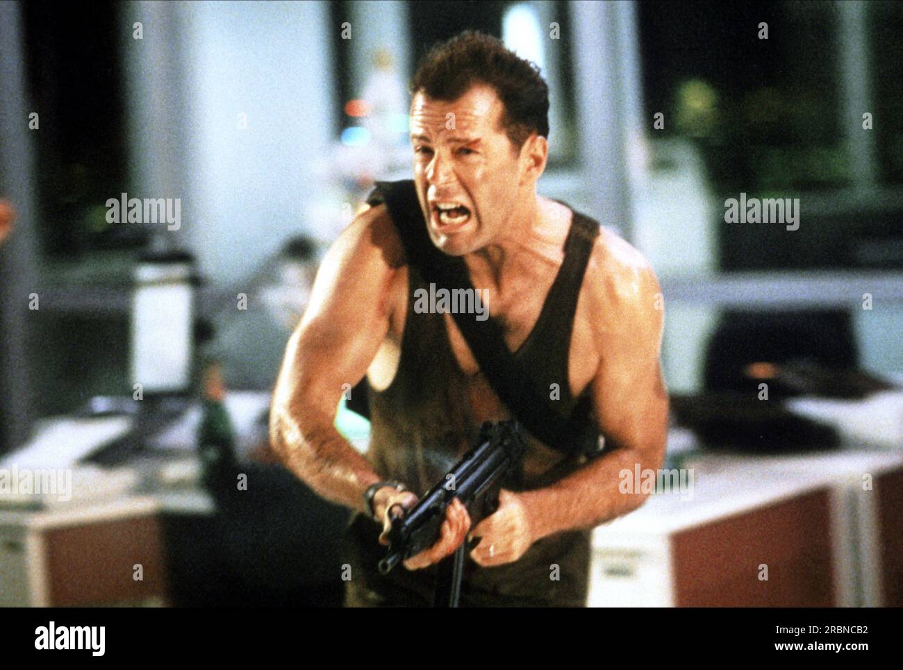 Die Hard Bruce Willis Stockfoto