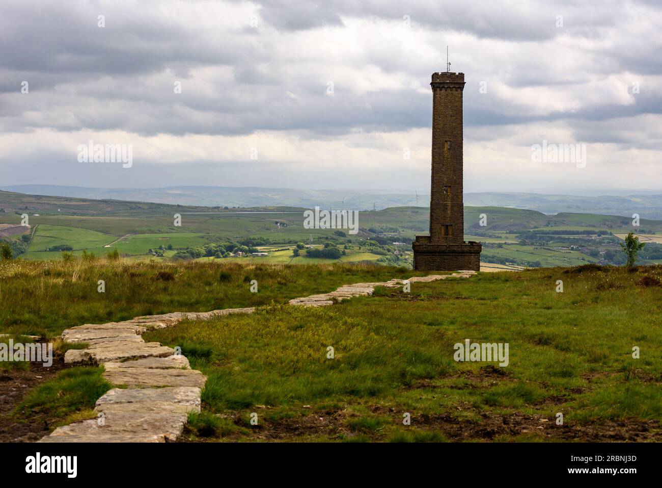 Peel Tower, Holcombe Moor, Ramsbottom Stockfoto