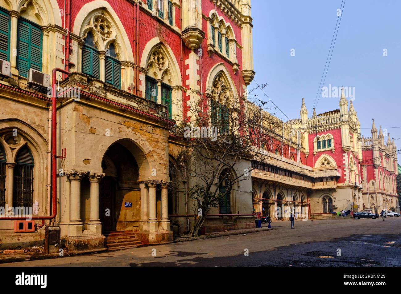 Indien, Westbengalen, Kalkutta, Calcutta, der High Court Stockfoto