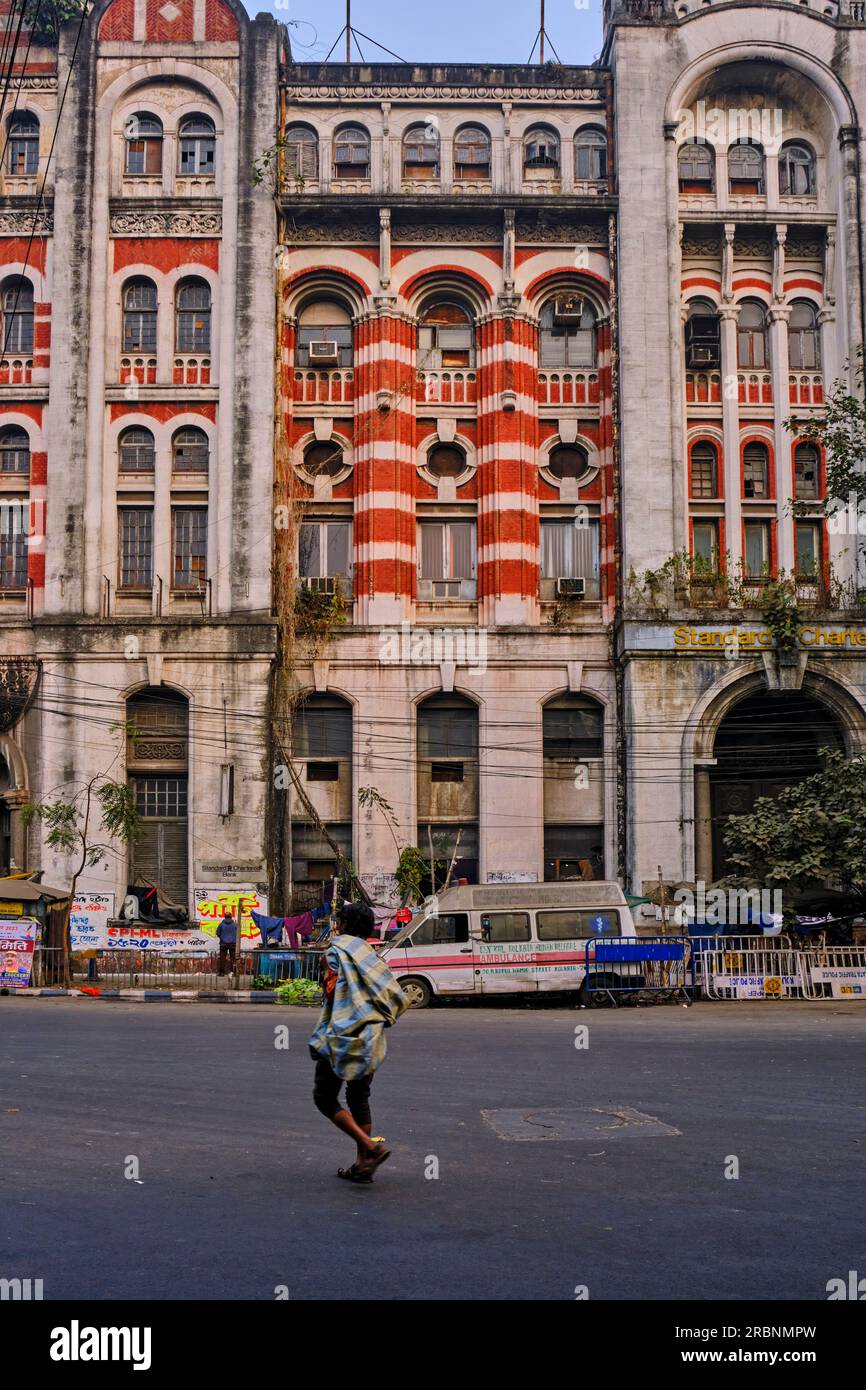 Indien, Westbengalen, Kalkutta, Kolonialarchitektur Stockfoto